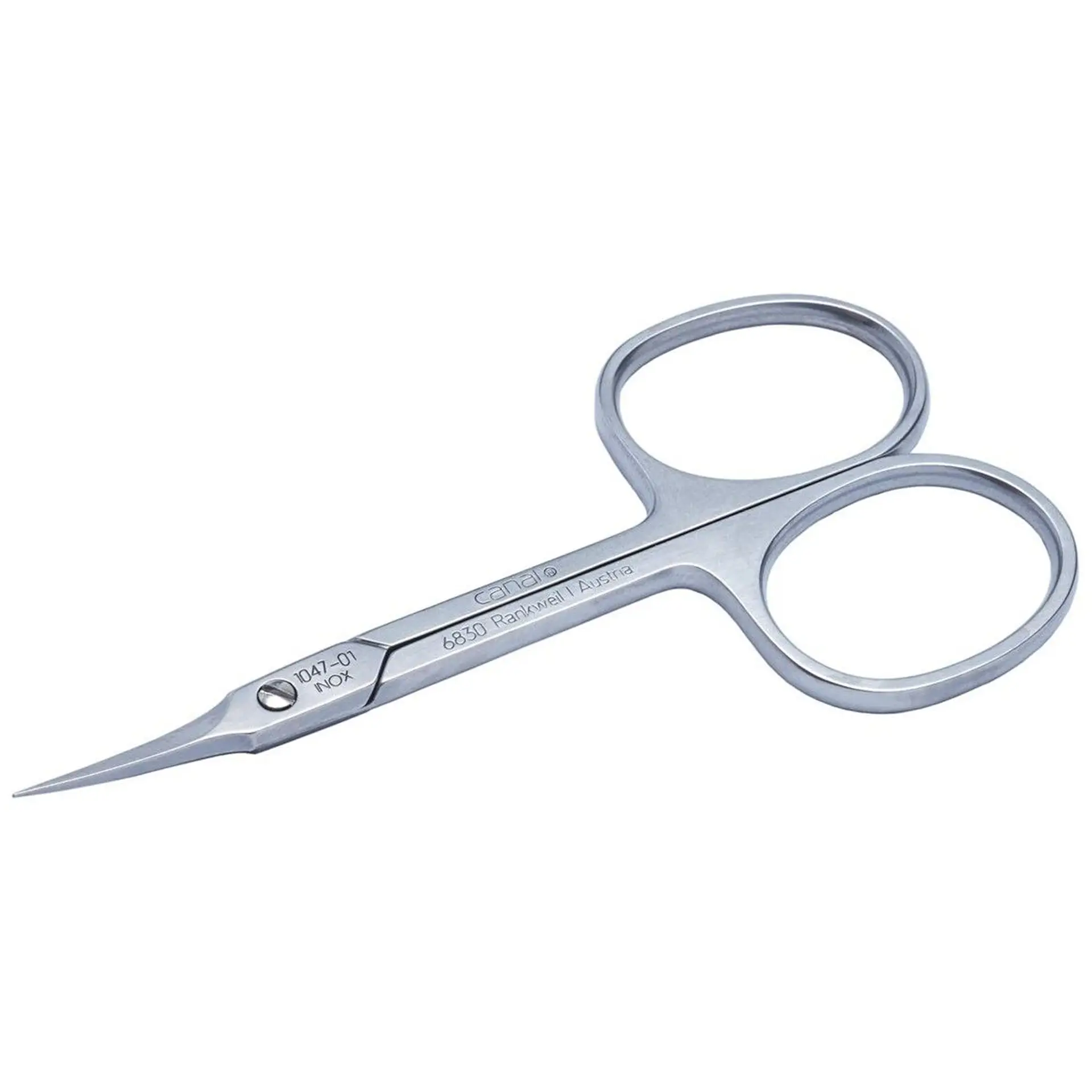 CANAL® HAUTSCHERE GEBOGEN ROSTFREI 9CM 1047-01
