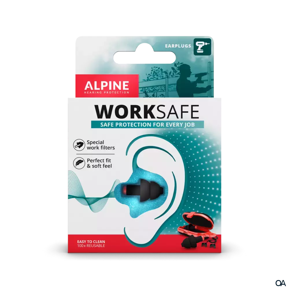 ALPINE Hearing Protection WorkSafe Ohrstöpsel ALPINE Hearing Protection WorkSafe Ohrstöpsel