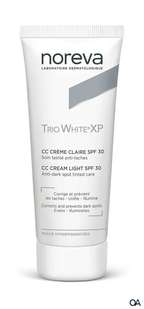 Noreva Trio White XP getönte CC Creme hell LSF 30 Noreva Trio White XP getönte CC Creme hell LSF 30