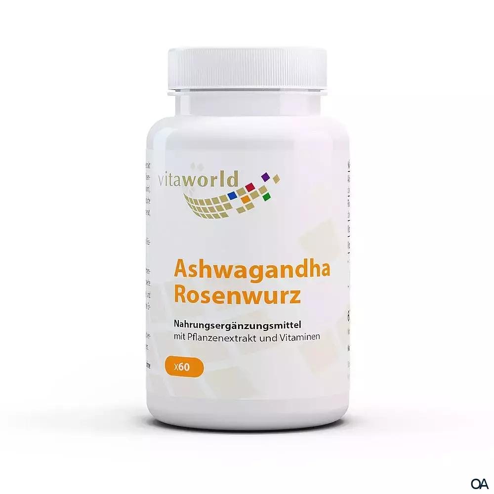 Vitaworld Ashwagandha Rosenwurz Komplex Kapseln Vitaworld Ashwagandha Rosenwurz Komplex Kapseln