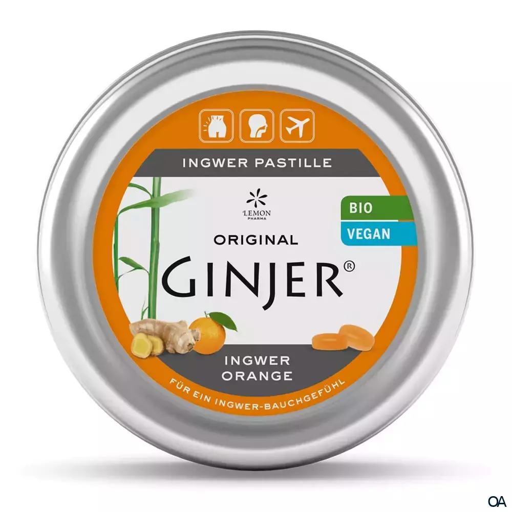 Lemon Pharma Ginjer® Bio-Pastillen Orange