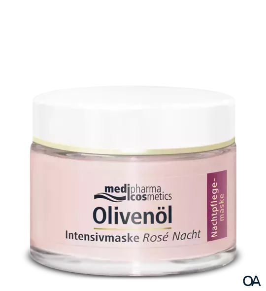 medipharma cosmetics Olivenöl Intensivmaske Rosé Nacht