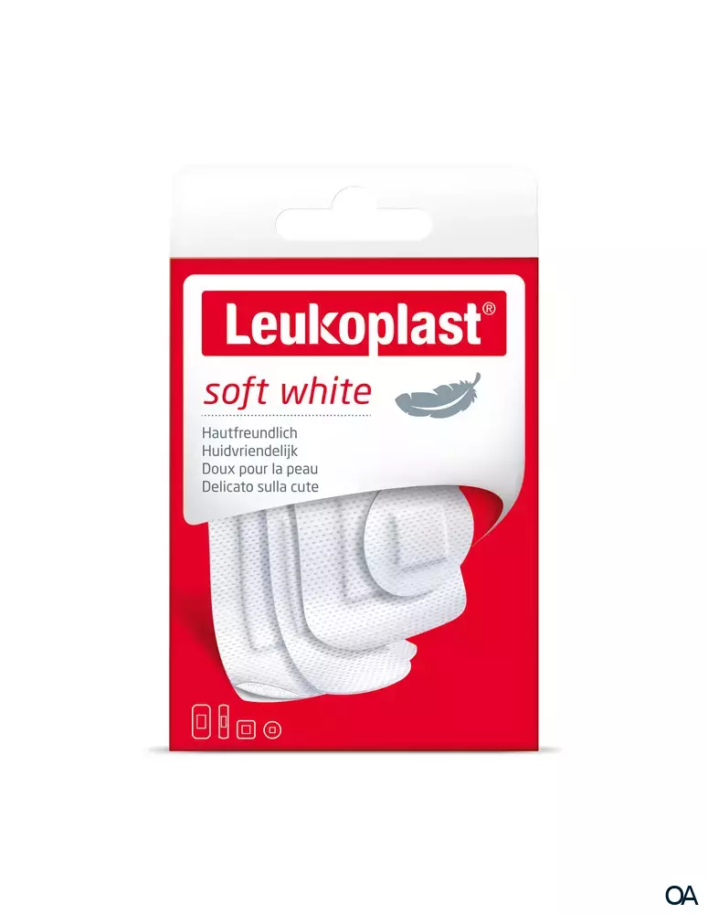 Leukoplast® Soft white Strips 4 Größen