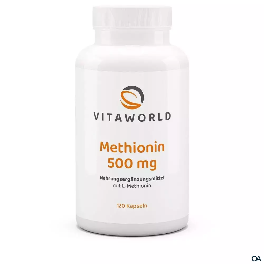 Vitaworld Methionin 500 mg Kapseln Vitaworld Methionin 500 mg Kapseln