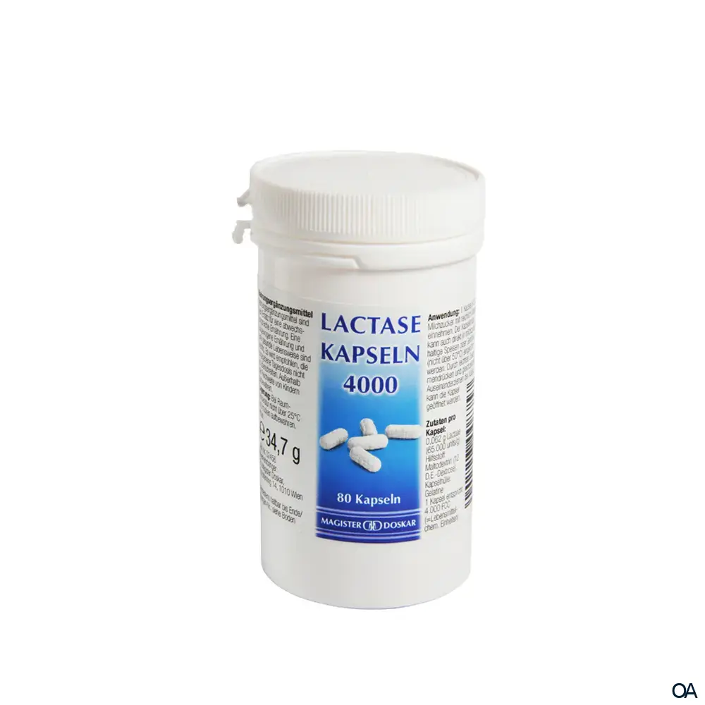 Magister Doskar Lactase 4000 IE Enzyme Kapseln Magister Doskar Lactase 4000 IE Enzyme Kapseln