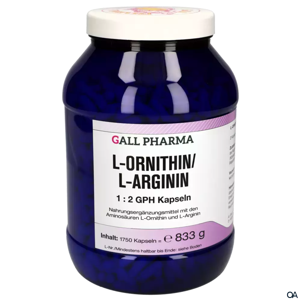 Gall Pharma L-Ornithin/L-Arginin 1:2 Kapseln