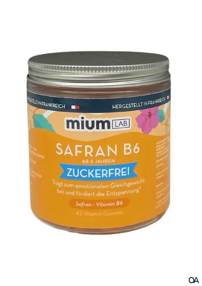 MIUM-LAB Safran Vitamin-Gummis