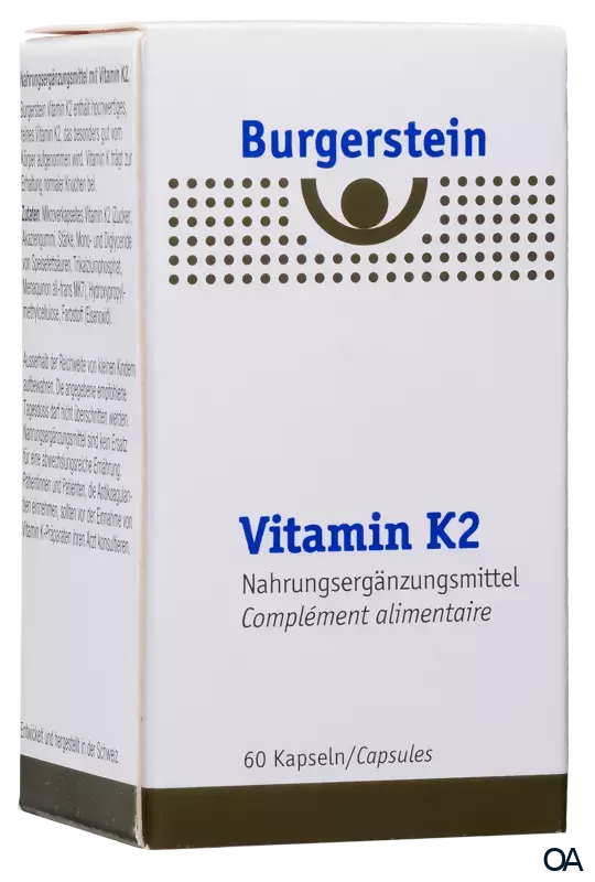 Burgerstein Vitamin K2 Kapseln Burgerstein Vitamin K2 Kapseln