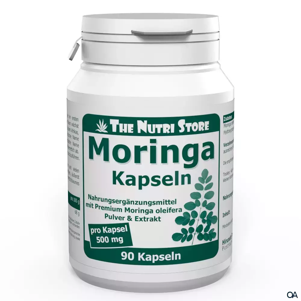 The Nutri Store Moringa 500 mg Kapseln The Nutri Store Moringa 500 mg Kapseln