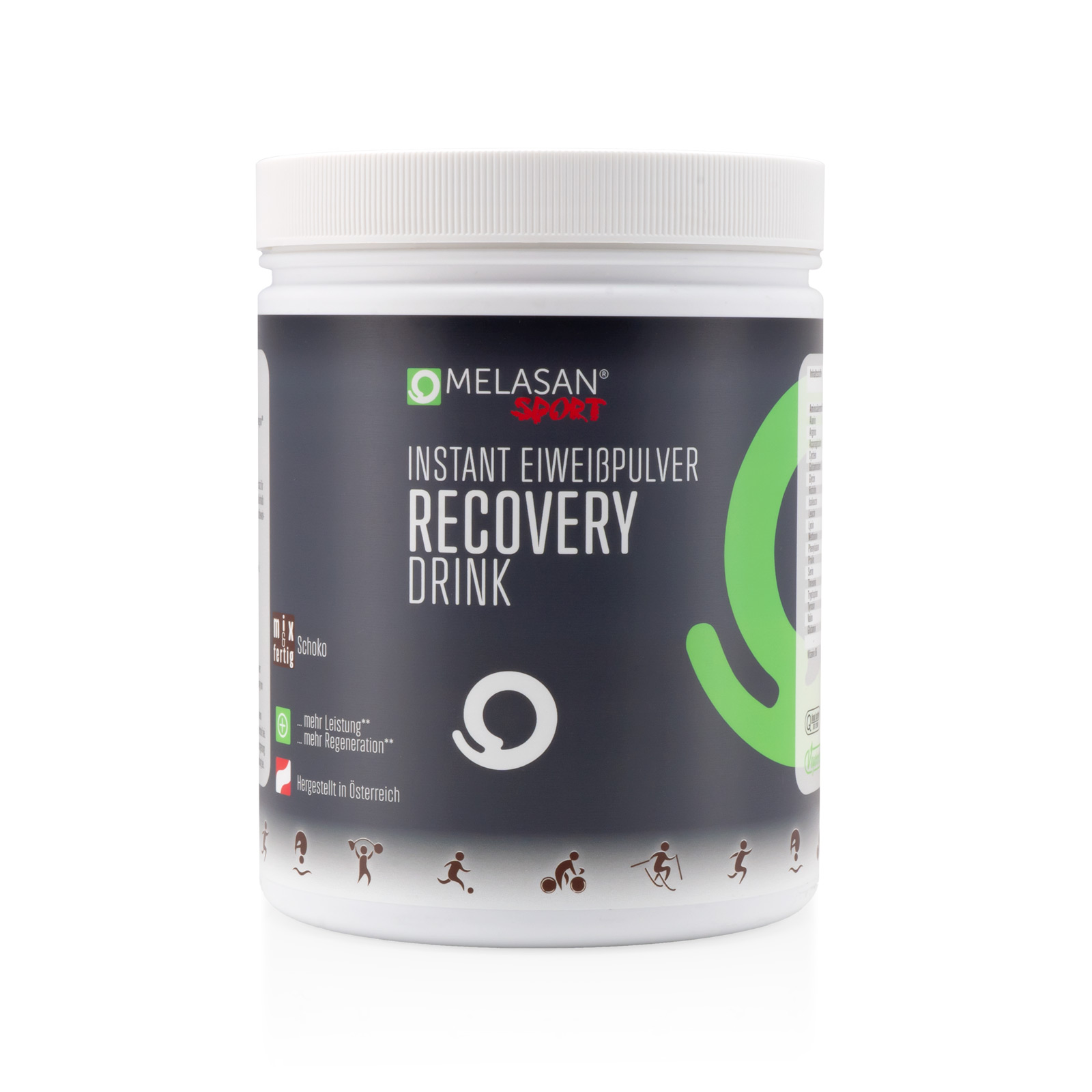Melasan Sport Recovery Drink Pulver Schoko Melasan Sport Recovery Drink Pulver Schoko