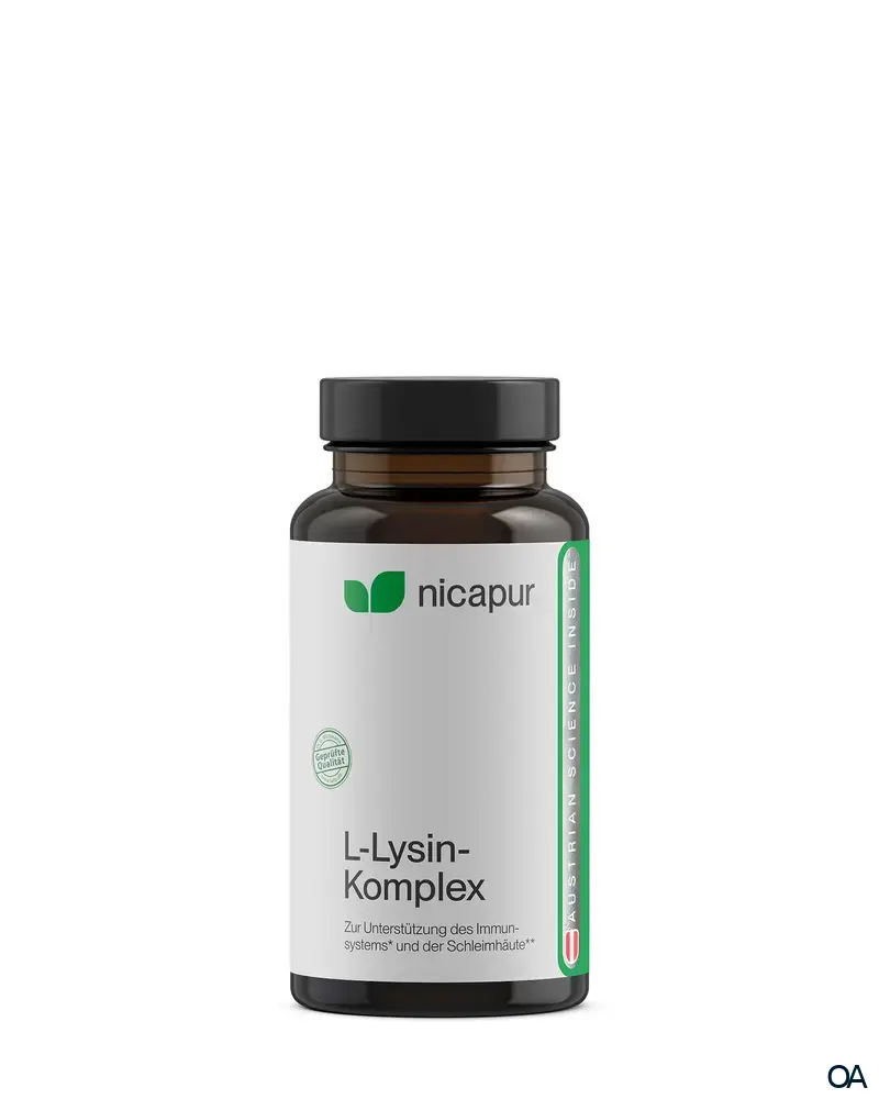 NICApur L-Lysin Komplex Kapseln