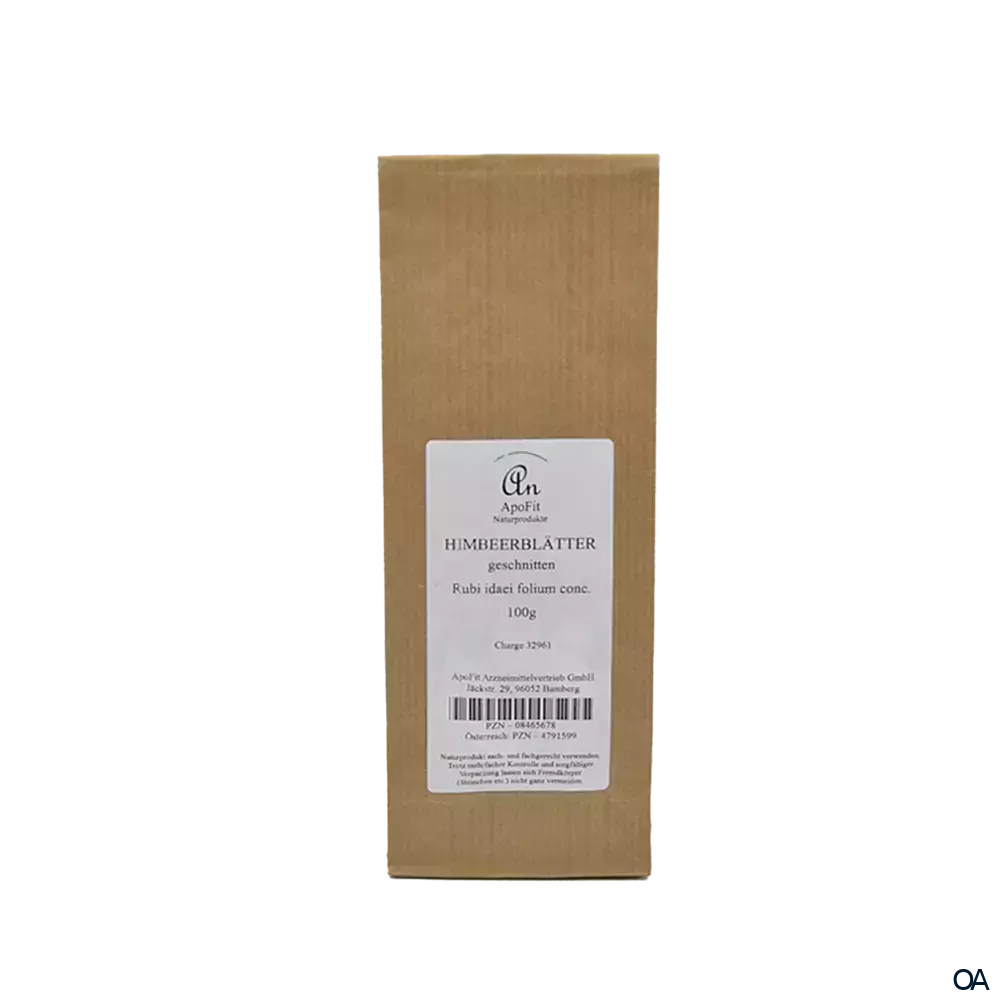 ApoFit Himbeerblätter geschnitten
