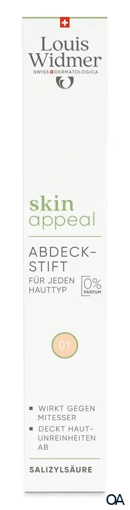 Louis Widmer skinappeal Abdeckstift 01 - ohne Parfum Louis Widmer skinappeal Abdeckstift 01 - ohne Parfum