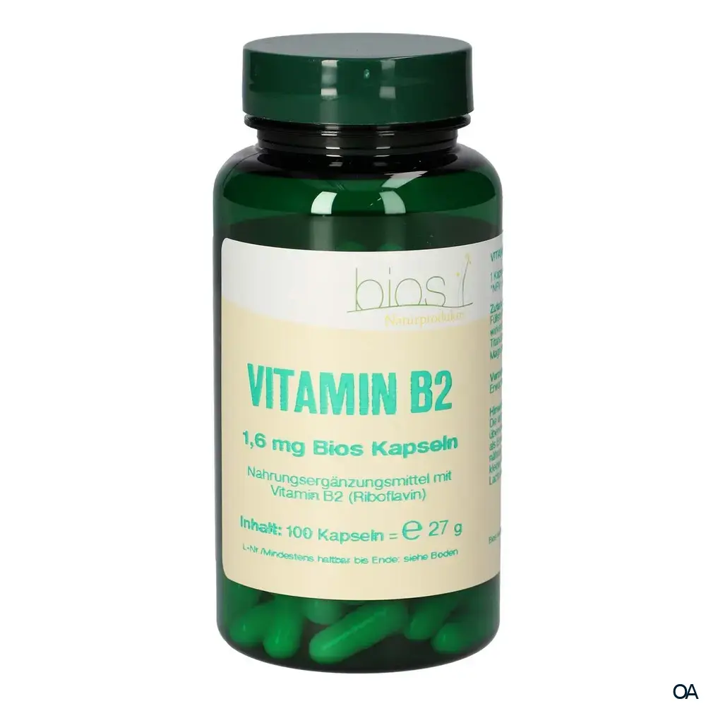 Bios Vitamin B2 1,6 mg Kapseln