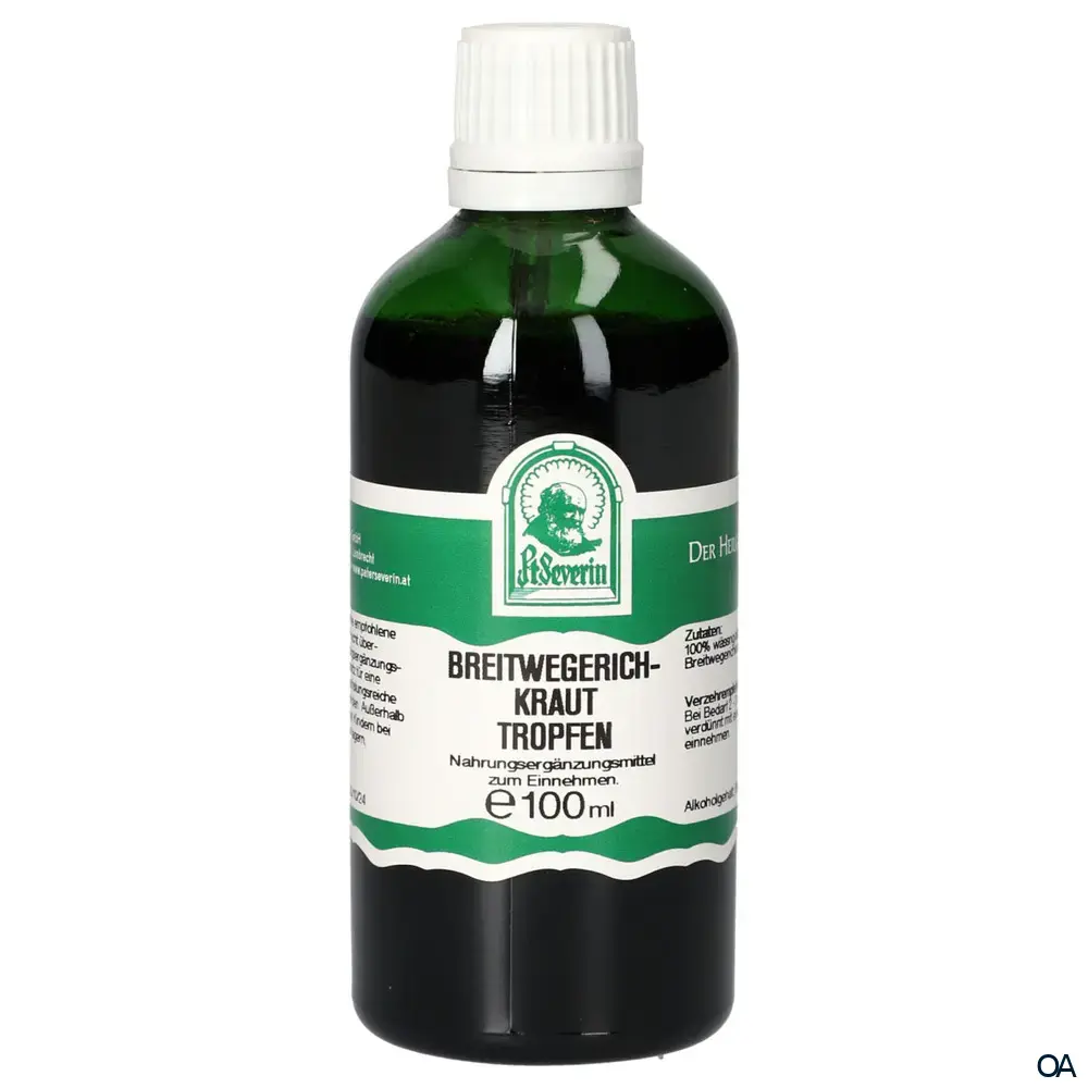 Pater Severin Breitwegerichkraut Tropfen