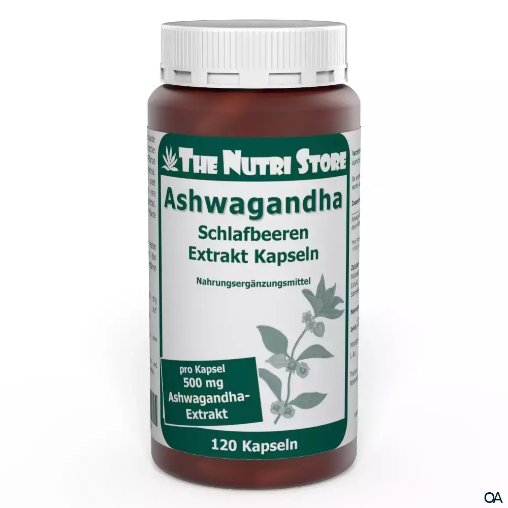 The Nutri Store Ashwagandha Schlafbeeren Extrakt Kapseln The Nutri Store Ashwagandha Schlafbeeren Extrakt Kapseln