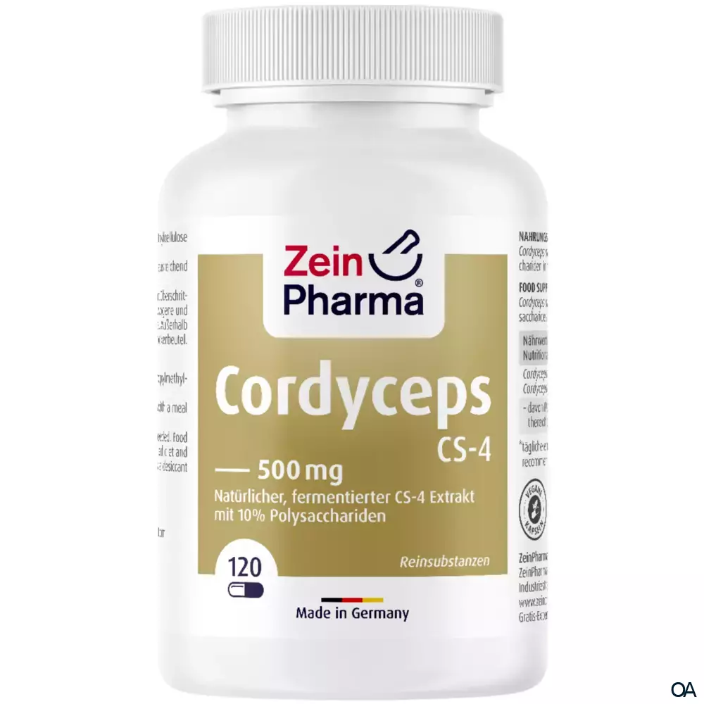 Zeinpharma Cordyceps CS-4 500 mg Kapseln Zeinpharma Cordyceps CS-4 500 mg Kapseln