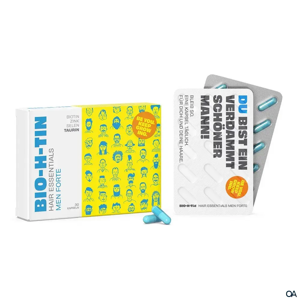 BIO-H-TIN® Hair Essentials Men Forte Kapseln BIO-H-TIN® Hair Essentials Men Forte Kapseln