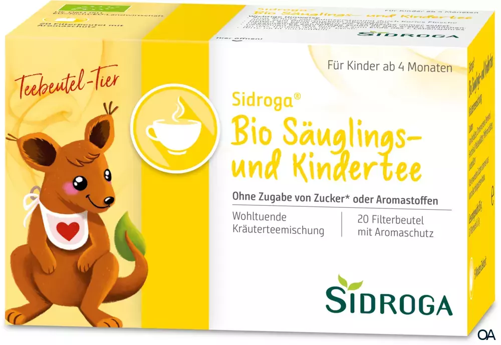 Sidroga® Bio Säuglings- und Kindertee Sidroga® Bio Säuglings- und Kindertee