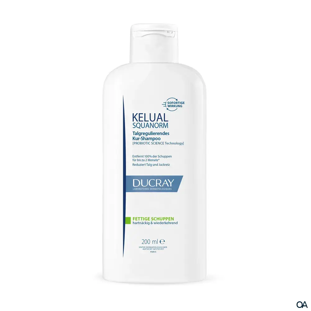 Ducray Kelual Squanorm Talgregulierendes Kur-Shampoo - Fettige Schuppen Ducray Kelual Squanorm Talgregulierendes Kur-Shampoo - Fettige Schuppen