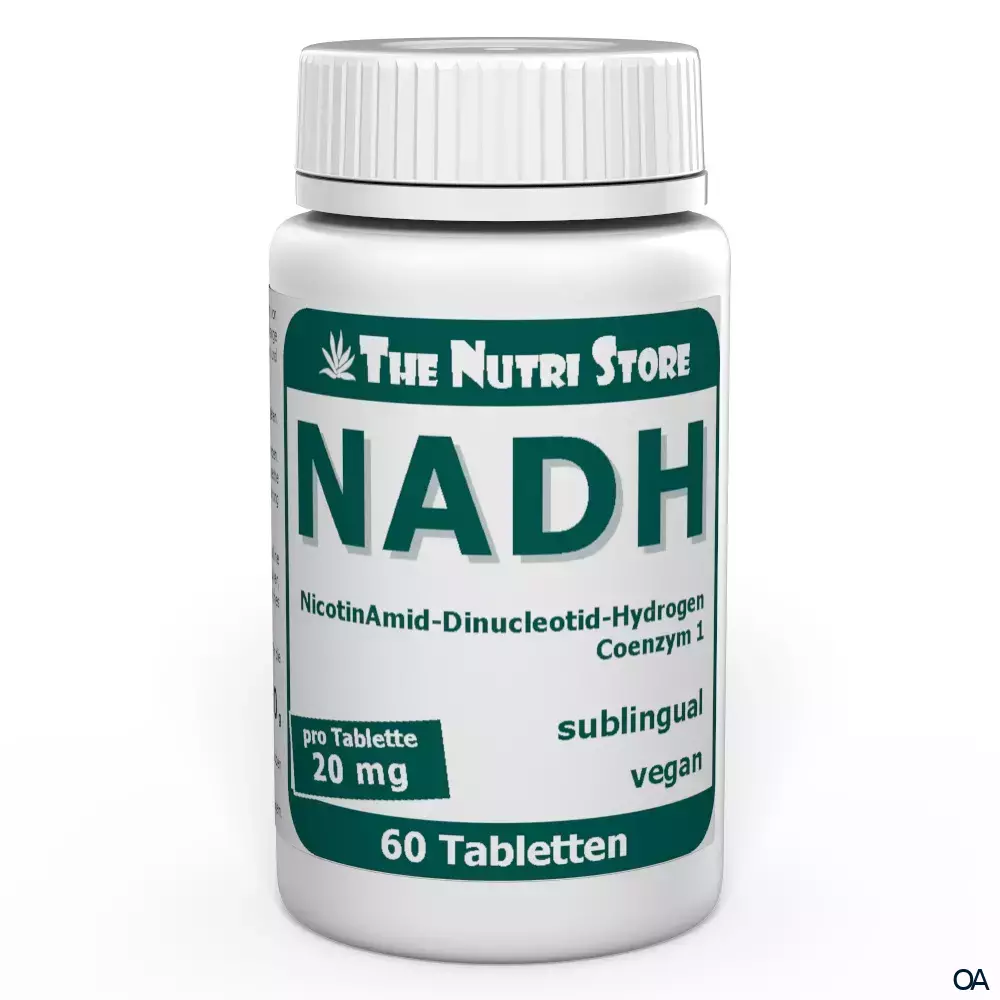 The Nutri Store NADH 20 mg Lutschtabletten The Nutri Store NADH 20 mg Lutschtabletten