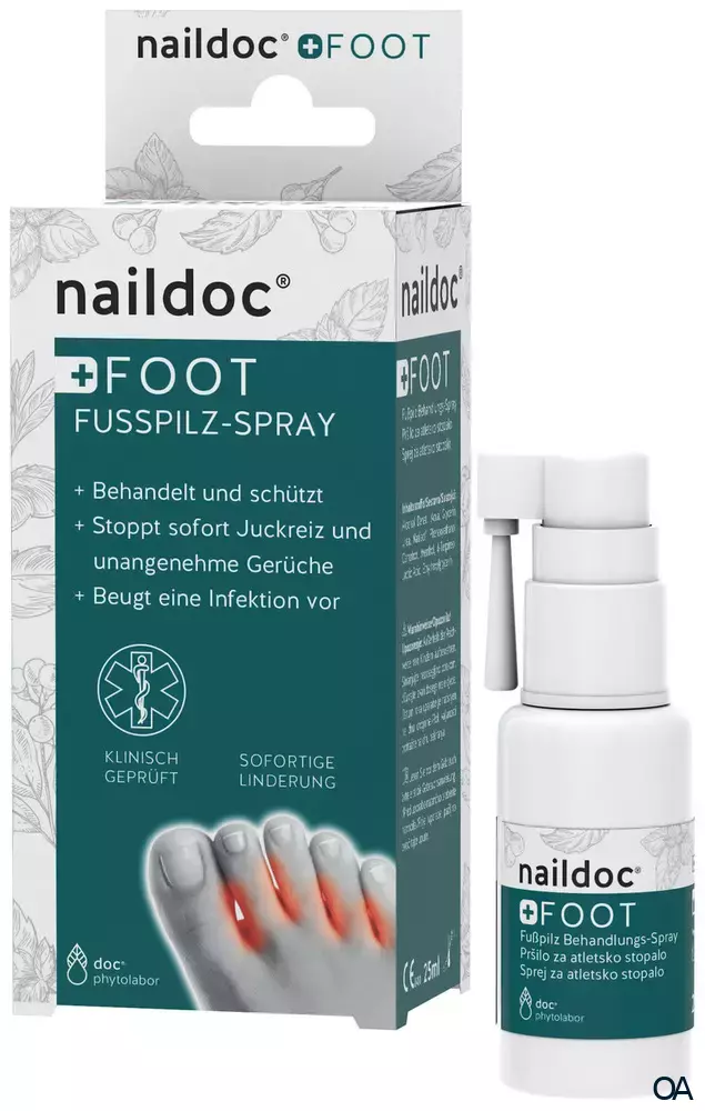 naildoc® +FOOT Fußpilz Spray naildoc® +FOOT Fußpilz Spray