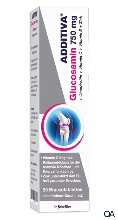 ADDITIVA® Glucosamin 750 mg Brausetabletten ADDITIVA® Glucosamin 750 mg Brausetabletten