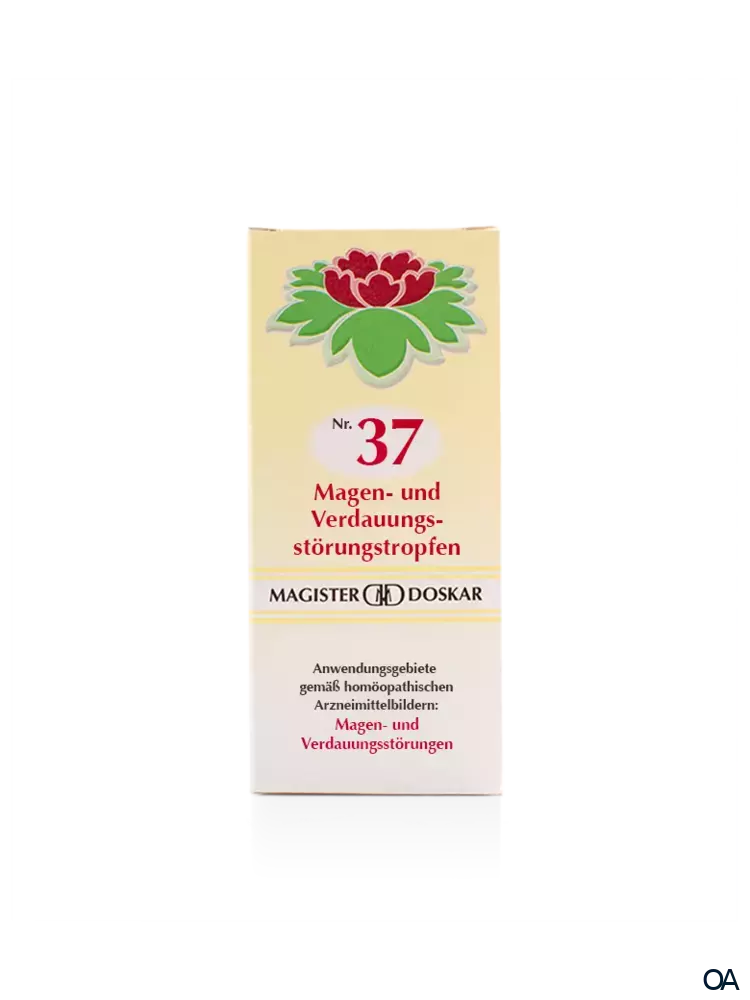 Doskar Tropfen Nr. 37 - Magen- und Verdauungsstörungstropfen Doskar Tropfen Nr. 37 - Magen- und Verdauungsstörungstropfen
