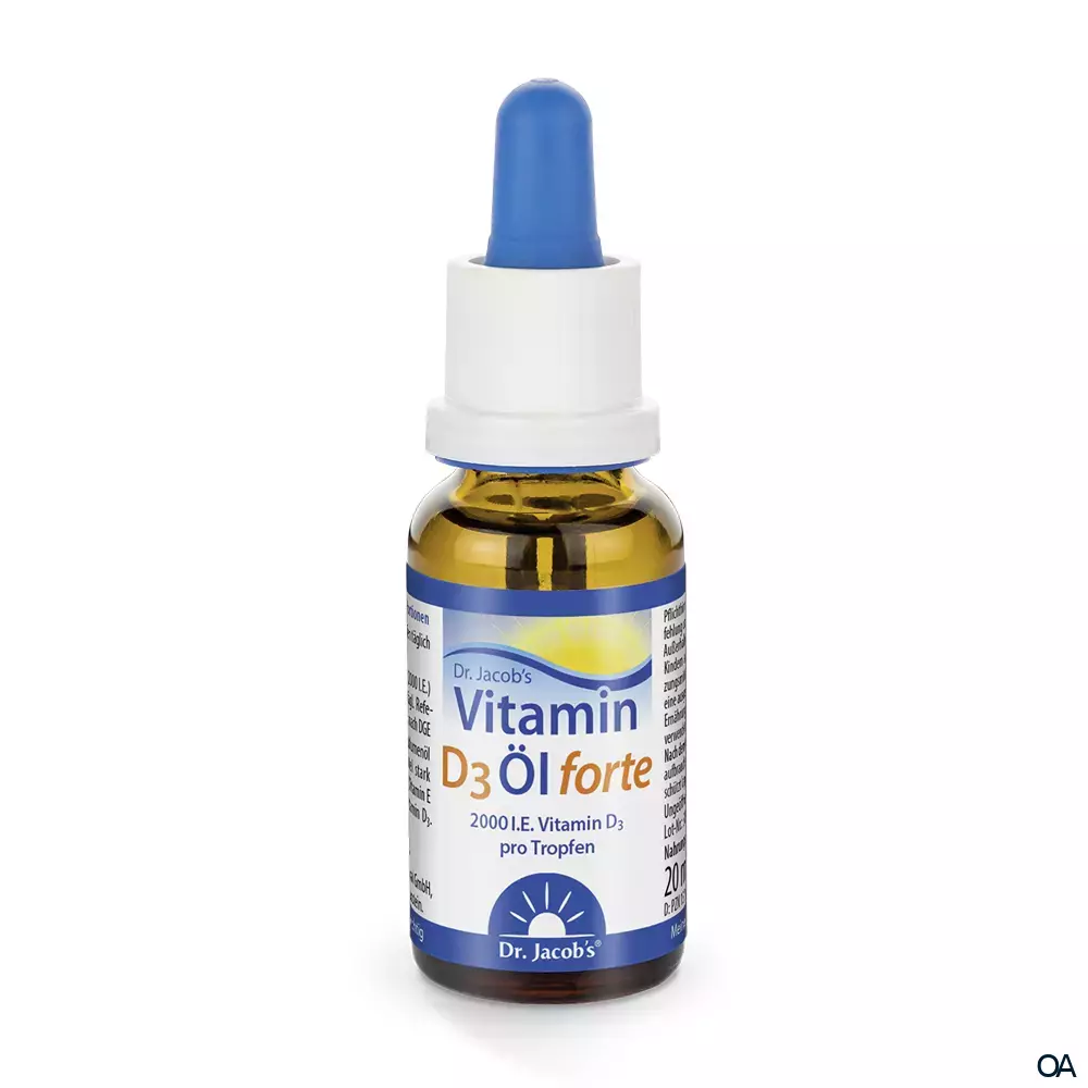 Dr. Jacob’s Vitamin D3 Öl forte Tropfen Dr. Jacob’s Vitamin D3 Öl forte Tropfen