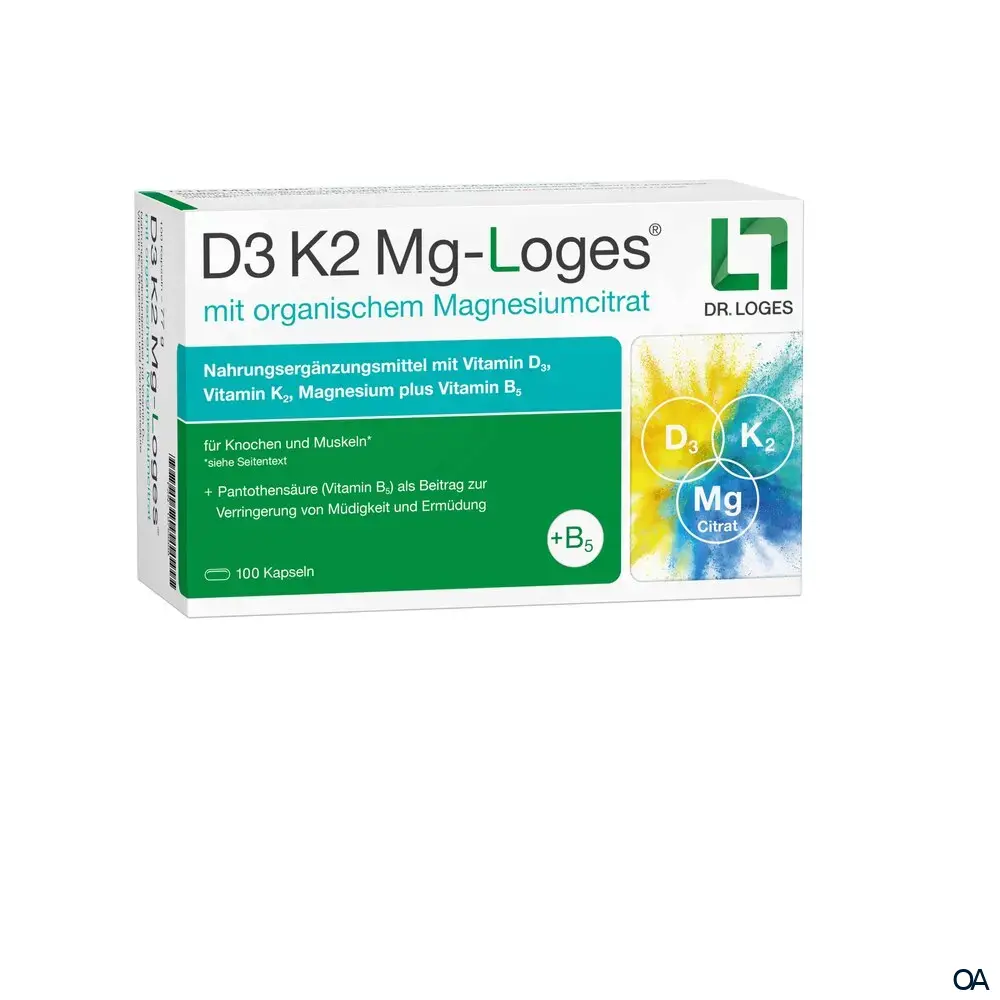 D3 K2 Mg-Loges® Kapseln D3 K2 Mg-Loges® Kapseln