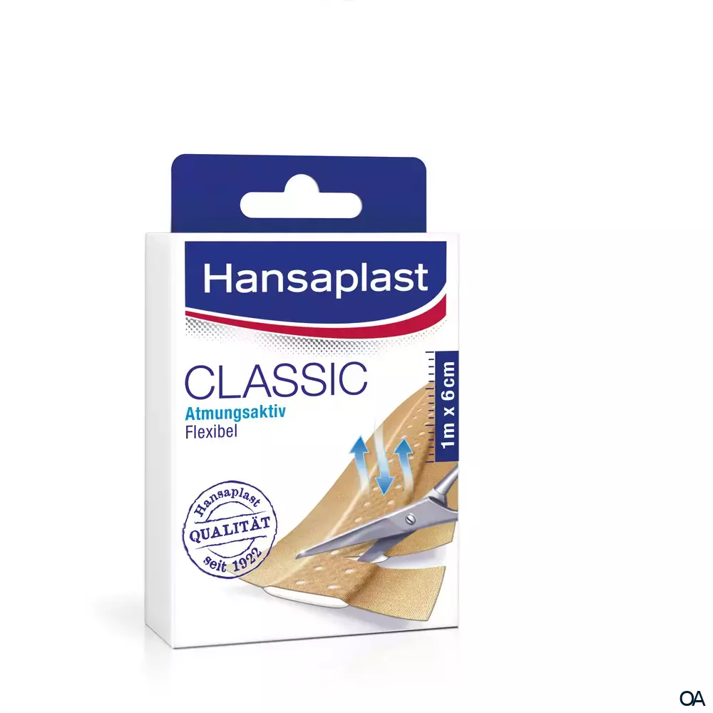 Hansaplast Classic Pflaster 6cm x 1m