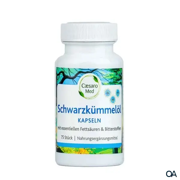 Caesaro Med Schwarzkümmel Öl Kapseln