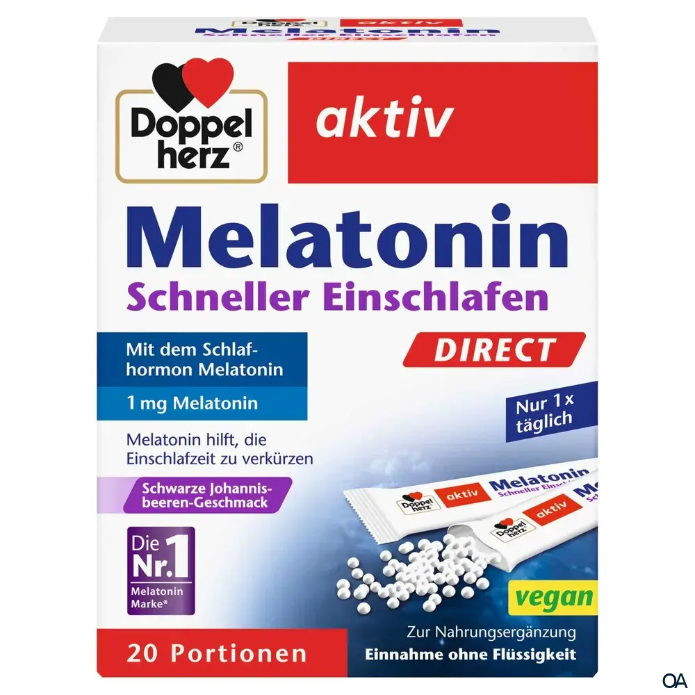 Doppelherz aktiv Melatonin DIRECT Sticks Doppelherz aktiv Melatonin DIRECT Sticks