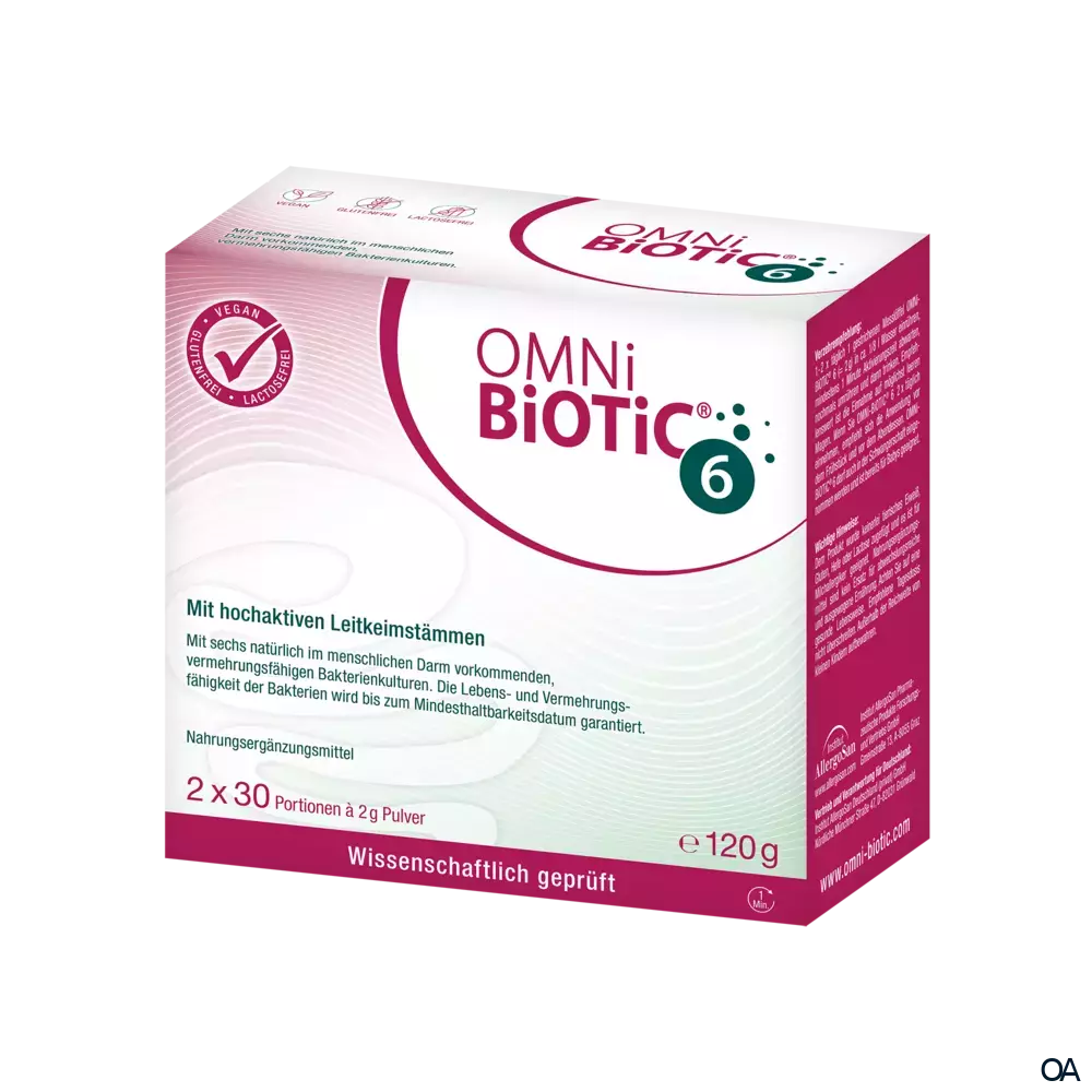 OMNi-BiOTiC® 6 Pulver 2 x 60 g OMNi-BiOTiC® 6 Pulver 2 x 60 g