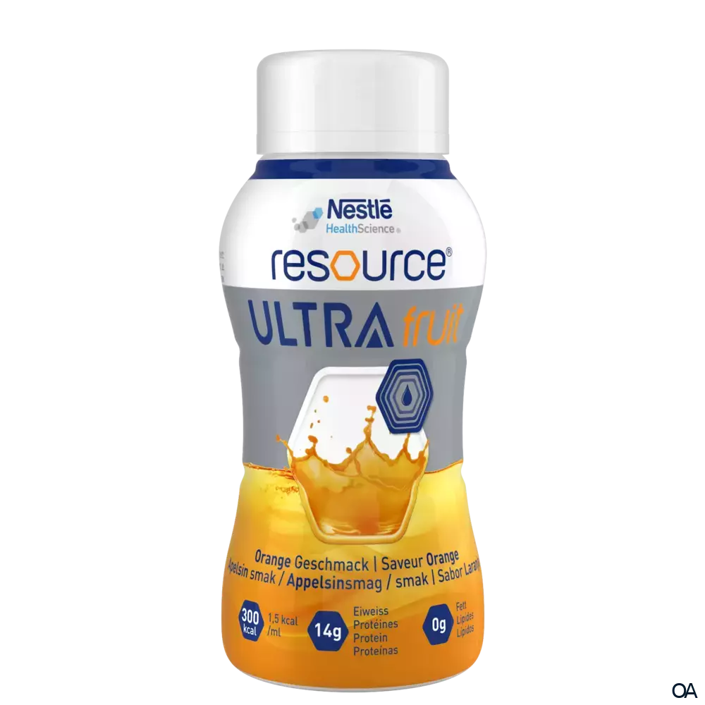 Resource® ULTRA fruit Orange Trinknahrung 200 ml