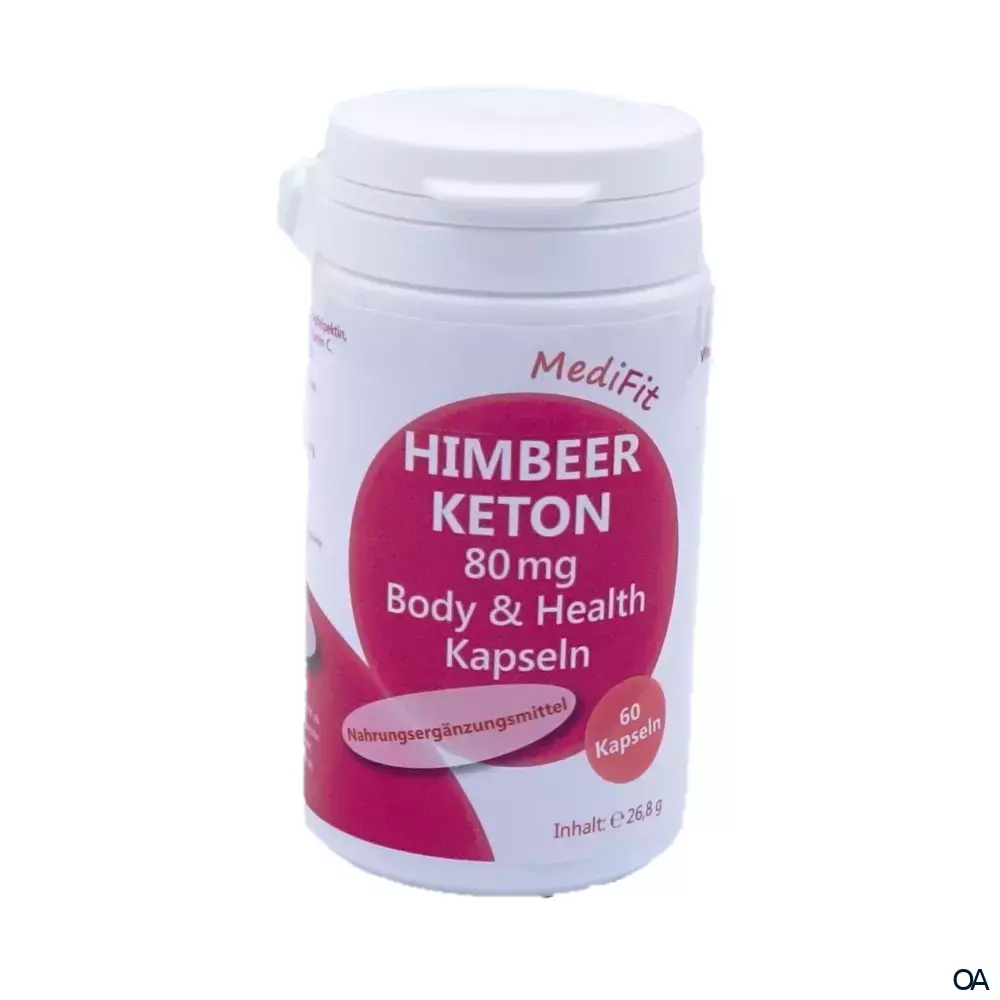 Himbeerketon 80 mg Body & Health Kapseln Himbeerketon 80 mg Body & Health Kapseln