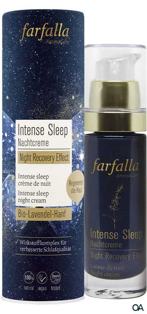 Farfalla Intense Sleep Nachtcreme, Night Recovery Effect