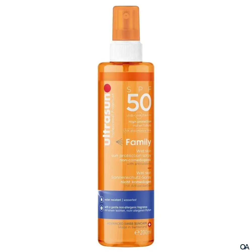 ULTRASUN Family Wet Skin Spray SPF50