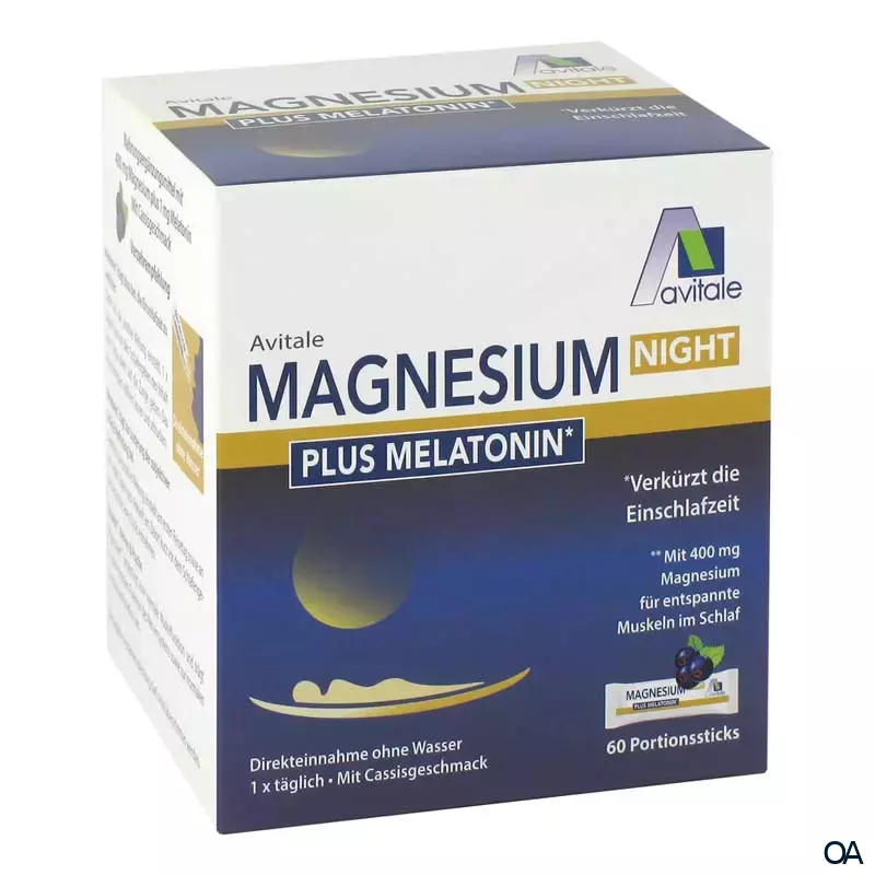 Avitale Magnesium Night plus Melatonin Sticks Avitale Magnesium Night plus Melatonin Sticks