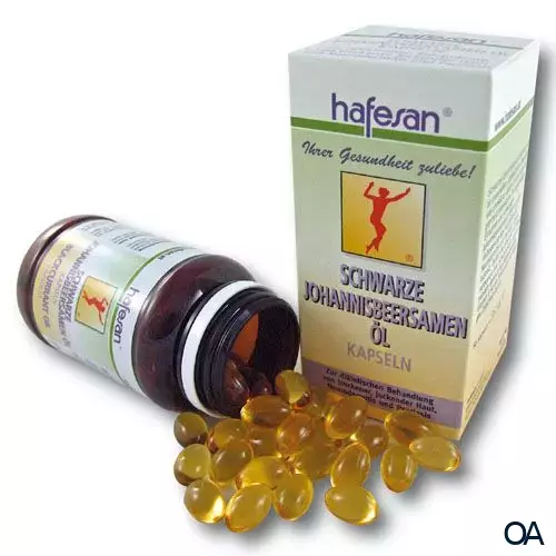 hafesan Schwarze Johannisbeersamenöl 500 mg Kapseln