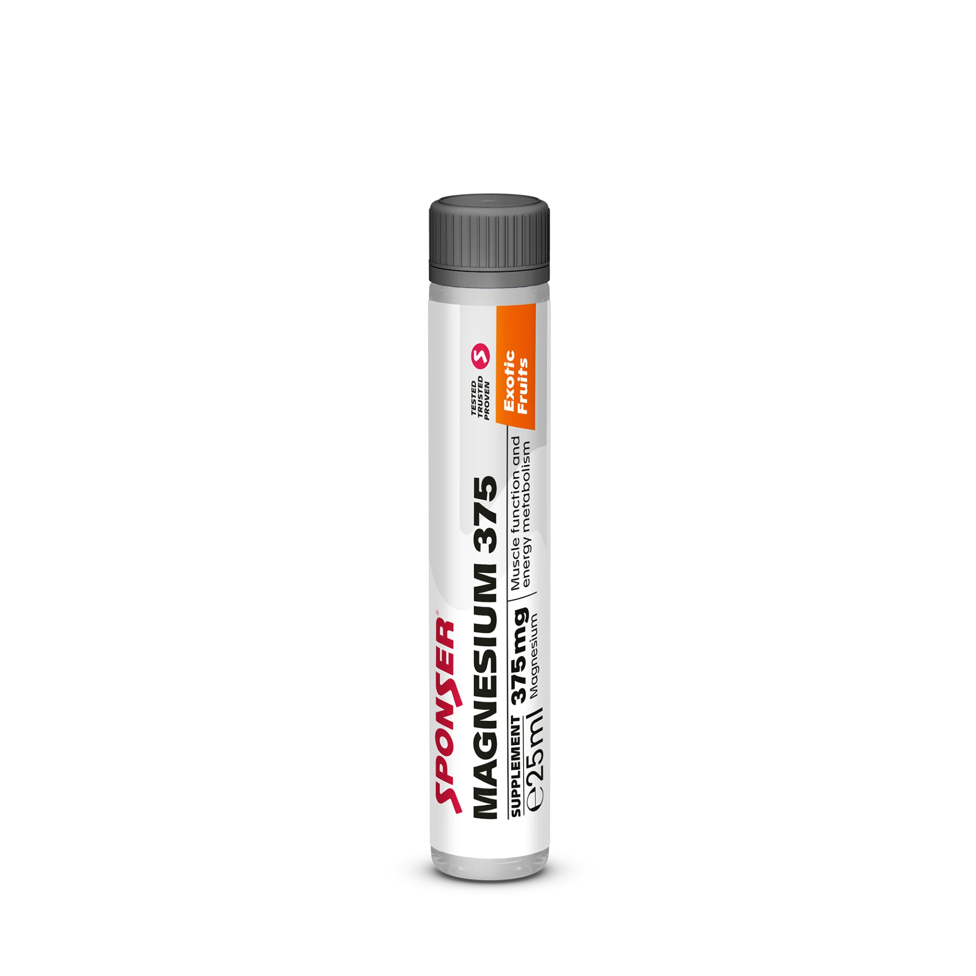 SPONSER® Magnesium-Trinkampulle - Magnesium 375 - Exotic