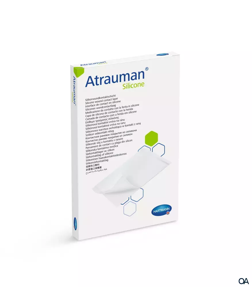 Atrauman® Silicone Silikonwundkontaktschicht, steril 5 x 7 cm