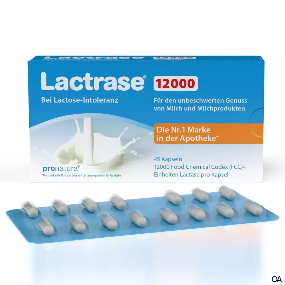 Lactrase® 12000 FCC Kapseln