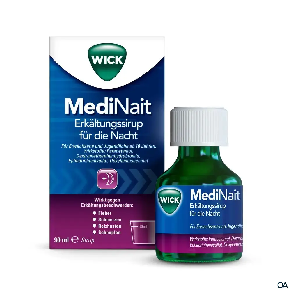 WICK MediNait Erkältungssirup für die Nacht WICK MediNait Erkältungssirup für die Nacht