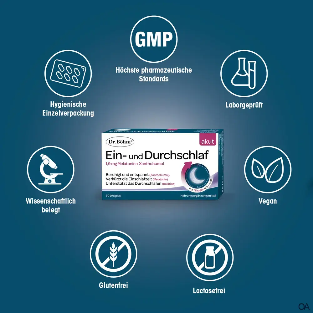 Dr. Böhm® Ein- und Durchschlaf akut Dragees