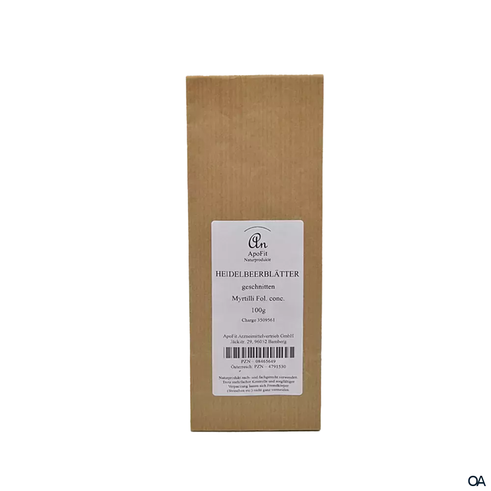 ApoFit Heidelbeerblätter geschnitten ApoFit Heidelbeerblätter geschnitten