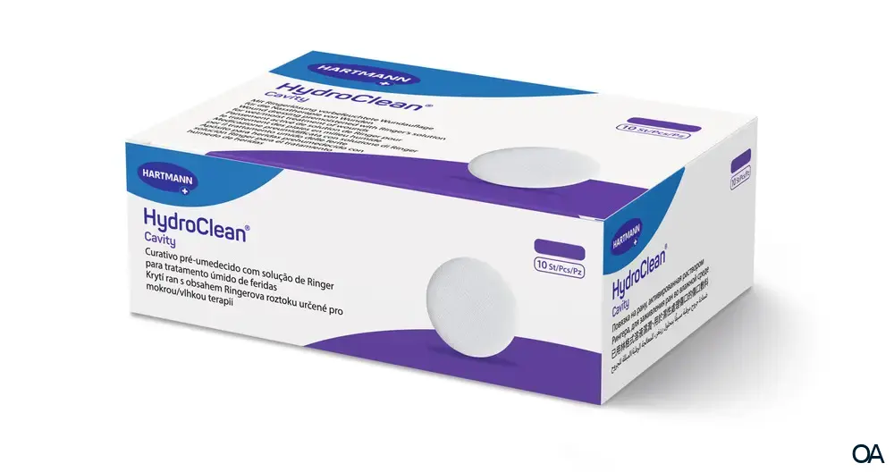 HydroClean® Cavity hydroaktive Wundauflagen steril, Ø 4 cm