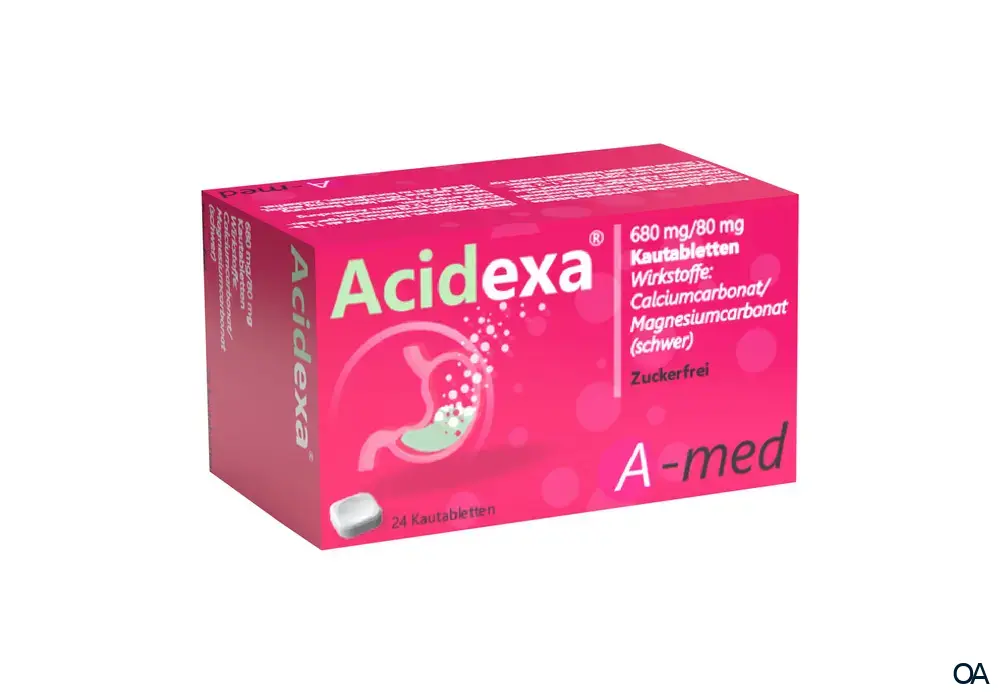 Acidexa® 680 mg/80 mg Kautabletten Acidexa® 680 mg/80 mg Kautabletten