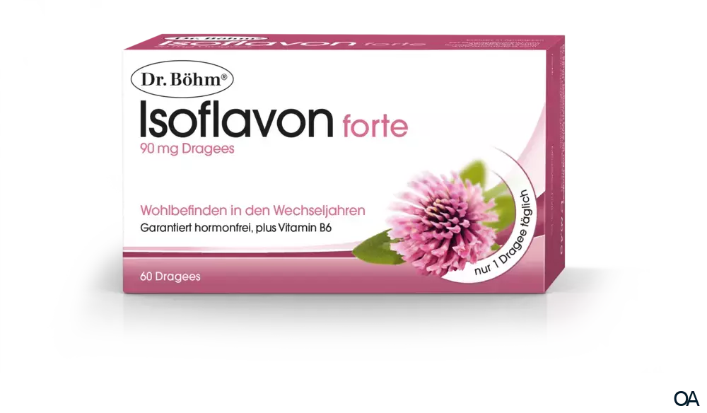 Dr. Böhm® Isoflavon forte 90 mg Dragees Dr. Böhm® Isoflavon forte 90 mg Dragees