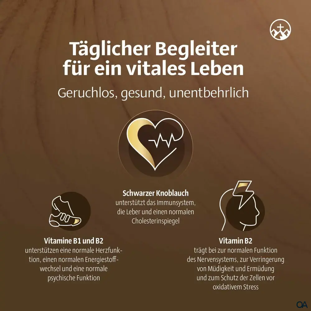 Alpinamed® Schwarzer Knoblauch vegan Kapseln